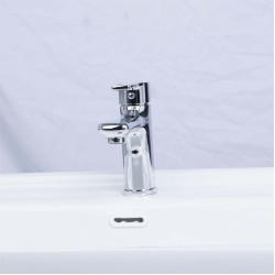 Factory Direct Sale Personalized Antique Luxury Bathroom Faucets Basic Basin Chrome Faucet Mixer For Hotel Apartment