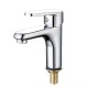 Factory Supply Durable Bathroom Taps Stainless Steel Water Faucet Brass Single Hole Basin Faucet