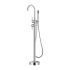 Oem Accept Modern Bathroom Showers Set Floor Stand Faucets Freestanding Single Handle Brass Bath Shower Mixer Taps Faucet