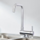 Factory Direct Oem Accept Contemporary Stainless Steel Square Kitchens Mixture Faucet Kitchen Sink Taps