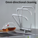 Factory Direct Oem Accept Contemporary Stainless Steel Square Kitchens Mixture Faucet Kitchen Sink Taps