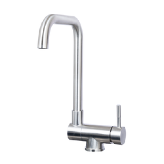 Factory Direct Oem Accept Contemporary Stainless Steel Square Kitchens Mixture Faucet Kitchen Sink Taps