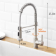 Factory Direct Sale Personalized European Style Pull Down Stainless Steel Luxury Taps And Faucet Kitchen Sink Faucets