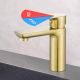 Factory Supplier Custom Design Brass Gold Sink Mixers Taps Modern Faucet Water Mixer