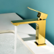 Factory Supply Hot Sale Brass Brushed Gold Mixer Water Faucet