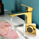 Factory Supply Hot Sale Brass Brushed Gold Mixer Water Faucet