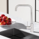 Factory Supply Custom Logo Commercial Stainless Steel Vanity And Cold Kitchen Faucet Water Mixer Kitchen Tap