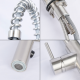 Factory Supply Custom Stainless Steel Pull Down Luxury Kitchen Bridge Water Faucet