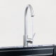 Factory Supply Custom Stainless Steel Hole Long Neck Taps Commercial Kitchen Sinks And Faucet Sink Mixer