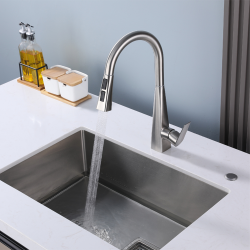 Manufacturer Customized Available High Quality Pull Down Stainless Steel Pre Rinse Faucets Commercial Swivel Faucet Kitchen