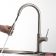  Factory Supply Custom Commercial Stainless Steel Pull Down Industrial Types Kitchens Mixer Tap Taps Kitchen Sink Faucet