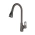 Factory Custom High Quality Pull Down Sprayer Deck Mounted Handle Cold And Hot Water Mixer 304 Kitchen Faucet