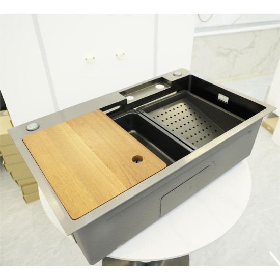 Durable Multi Functional High Tech Wash Basin Sinks Undermount Kitchen Sink Stainless Steel