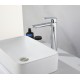 Factory Supply Custom Brass High Silver The New Faucet Single Bathroom Taps