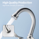 Factory Supply Hot Sale Brass Dual Handles Basin Mixer Commercial Faucet