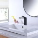 Manufacturer Customized Available Brass Basin Faucets Bathroom Faucet Black Mixer Tap