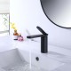 Manufacturer Customized Available Brass Basin Faucets Bathroom Faucet Black Mixer Tap