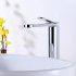 Factory Direct Oem Accept Brass Basins Mixer Tall Water Faucet Brass Single Hole Basin Faucet For Bathroom