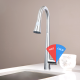 Factory Direct Oem Accept Contemporary Faucet Zinc Pull Down Faucets Stainless Steel Kitchen Faucet