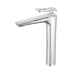 Factory Supply Custom Clod Faucet Sink Basin Water Tap High Neck Basin Faucets Bathroom Taps Basin Mixer