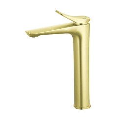 Factory Supply Hot Sale Brass Tall Bathroom Mixers Tap Gold Basins Faucet Mixer Basin Faucets