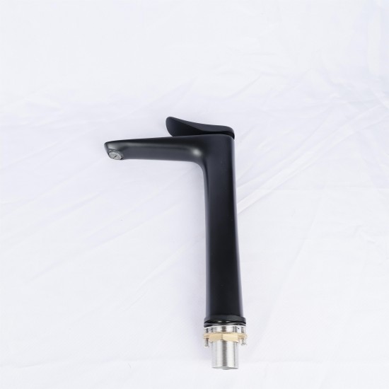 Factory Direct Sale Customized Brass Tall Black Health Faucet Watermark Bathroom Taps