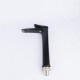 Factory Direct Sale Customized Brass Tall Black Health Faucet Watermark Bathroom Taps