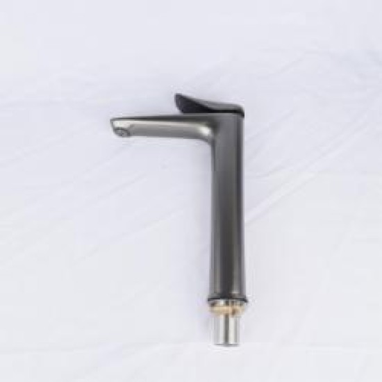 Manufacturer Customized Available Grey Brass Luxury Tall Basin Health Faucet Faucets Mixers Tap