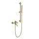 Factory Direct Sale Personalized European Style Bath Mixer Golden Showers Faucet Wall Mount Shower Mixer Set Bathroom