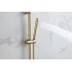 Factory Direct Sale Personalized European Style Bath Mixer Golden Showers Faucet Wall Mount Shower Mixer Set Bathroom