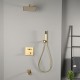 Factory Supply Custom Wall Mounted Gold Showers Faucets Mixer Bathroom Faucet Shower Set