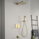 Factory Supply Custom Wall Mounted Gold Showers Faucets Mixer Bathroom Faucet Shower Set