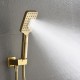 Factory Supply Custom Logo Commercial Gold Wall Mounted Mixers Tap Sets Mixer Shower Bathroom With Showers