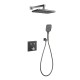  Commercial Black Brushed Brass Showers Tap In-Wall Faucets Shower Faucet