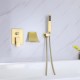 Factory Direct Sale Customized Wall Mounted Bathtub Showers Faucets Gold Mixer System Shower Faucet