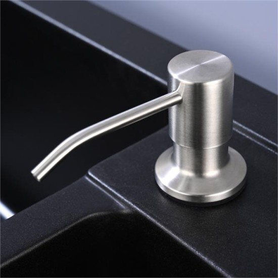 Factory Direct Luxury Full Colors Stainless Steel Luxury Kitchen Sink Accessories Liquid Soap Dispensers