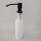 Factory Supply Contemporary Kitchen Sink Stainless Steel Black Soap Dispenser Bottle With Pump